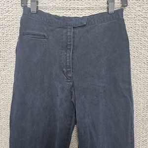 JONES NEW YORK Women's Navy Blue Denim High Waist Pants Size 6